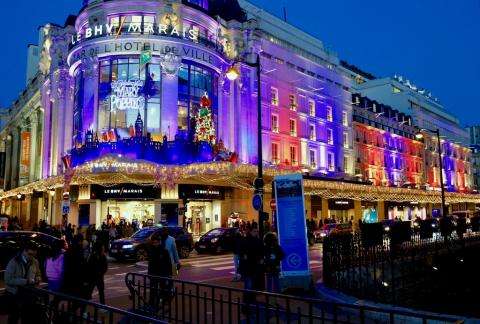 Noël à Paris, shopping, glissades et féérie